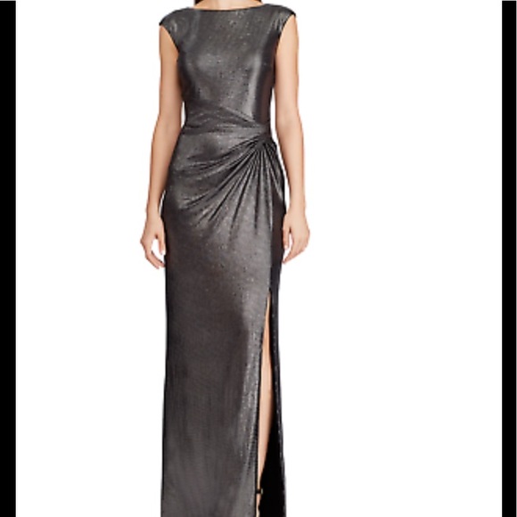 Lauren Ralph Lauren Dresses & Skirts - Ralph Lauren formal dress bodycon metallic gown